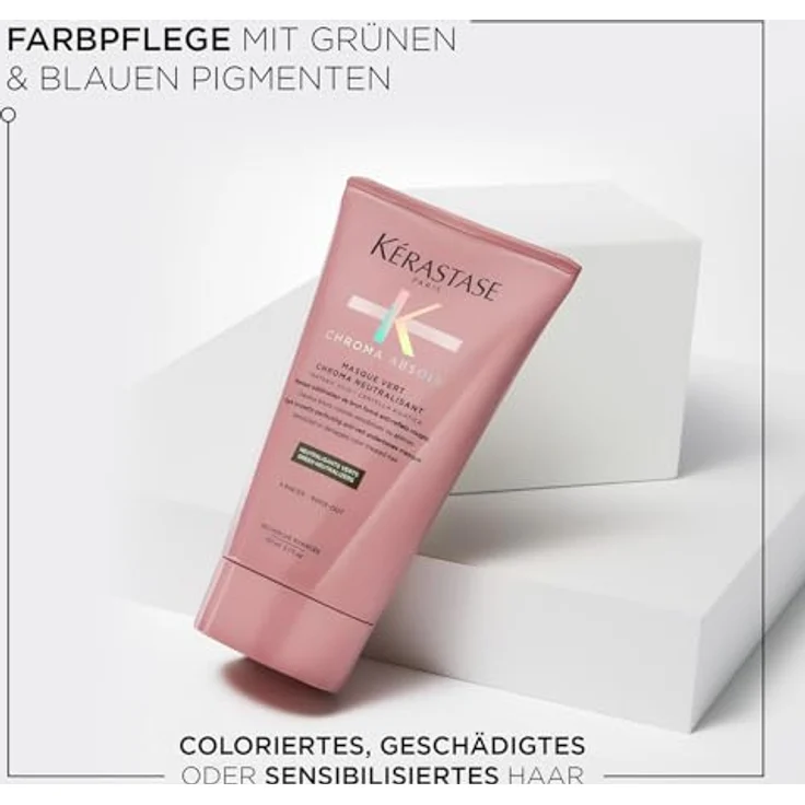Kérastase Chroma Absolu Masque Vert Chroma Neutralisant Haarmaske 150 ml – Bild 2