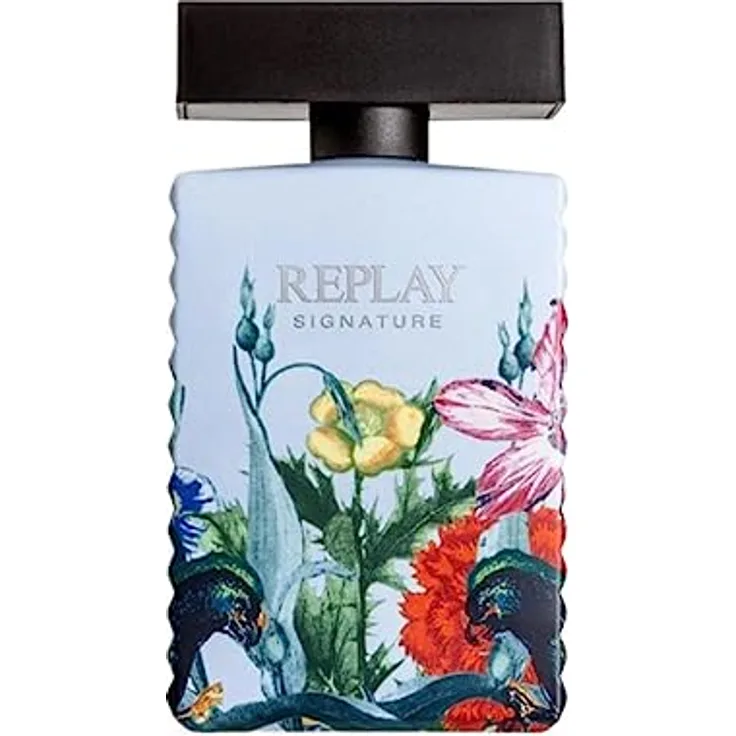 REPLAY - Signature secret for woman eau de toilette - blumiger zitrusduft, geheimnisvoll, intensiv, energisch, fesselnd und sprudelnd - 100 ml flasche