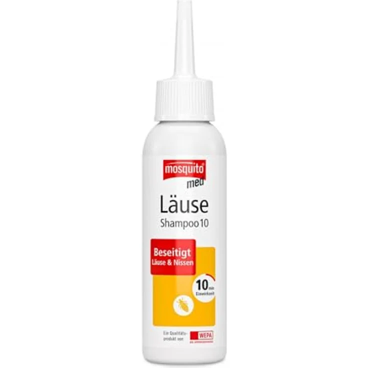 wepa mosquito med Läuse-Shampoo, rezeptfreies 100 ml Shampoo gegen Läuse – Bild 2