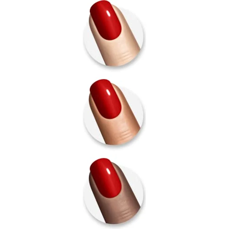 Max Factor Miracle Pure Nail Colour, Fb. 305 Scarlet Poppy, veganer Nagellack, lang anhaltend, schnell trocknend, 12 ml – Bild 3