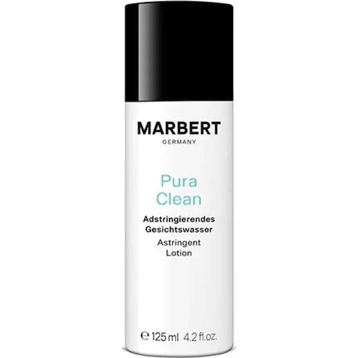 Marbert Pura Clean Astringent Lotion, 125 ml, Regulierendes Gesichtswasser für unreine Haut