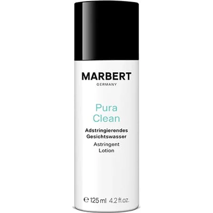 Marbert Pura Clean Astringent Lotion, 125 ml, Regulierendes Gesichtswasser für unreine Haut