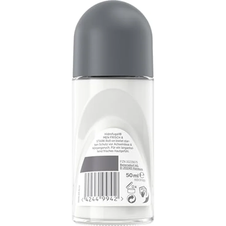 HIDROFUGAL MEN FRISCH & STARK, Deo-Roller mit langanhaltendem Schutz, 50,0 ml – Bild 6