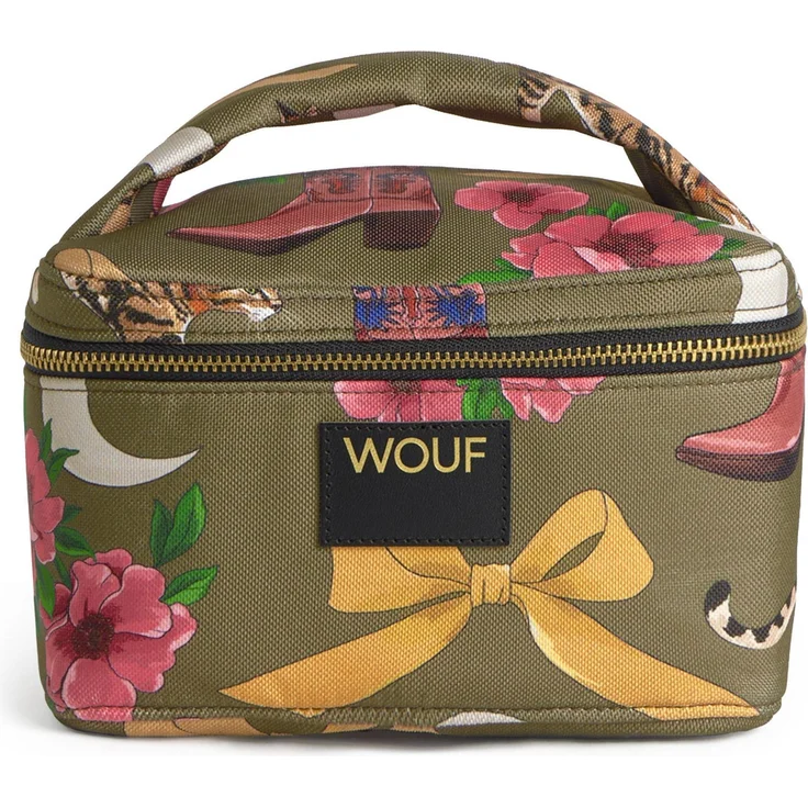 Wouf Daily Kulturbeutel, Necessaire 20 cm, (3 l), robustes Polyester, stilvolles Design