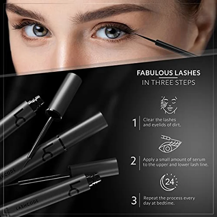 Lashcode Wimpernserum Wimpernserum 5 ml – Bild 6