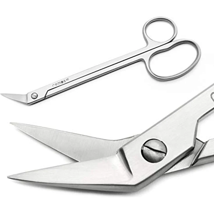 remos professional body care Fußnagelschere, abgewinkelte Spitze aus rostfreiem Edelstahl, 18 cm, ergonomische Handhabung mit langen Griffen – Bild 4