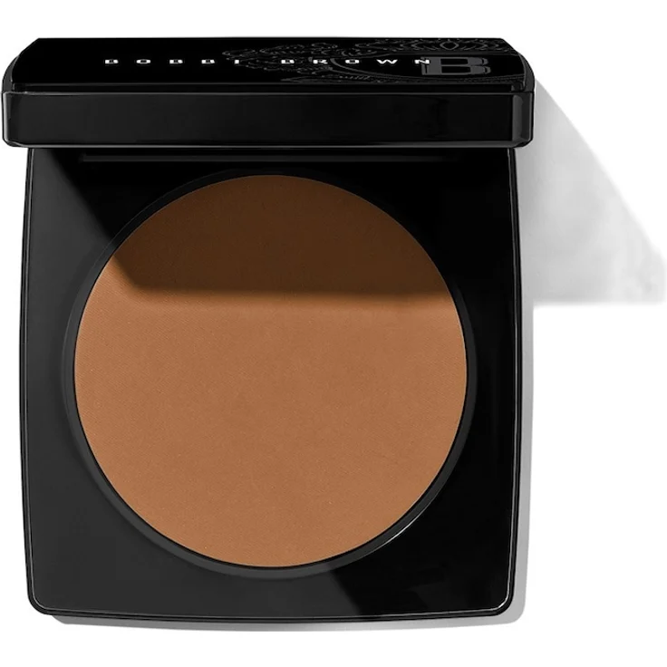 Bobbi Brown Sheer Finish Pressed Powder, Puder zur Glanzkontrolle, 9 g, BASIC BROWN