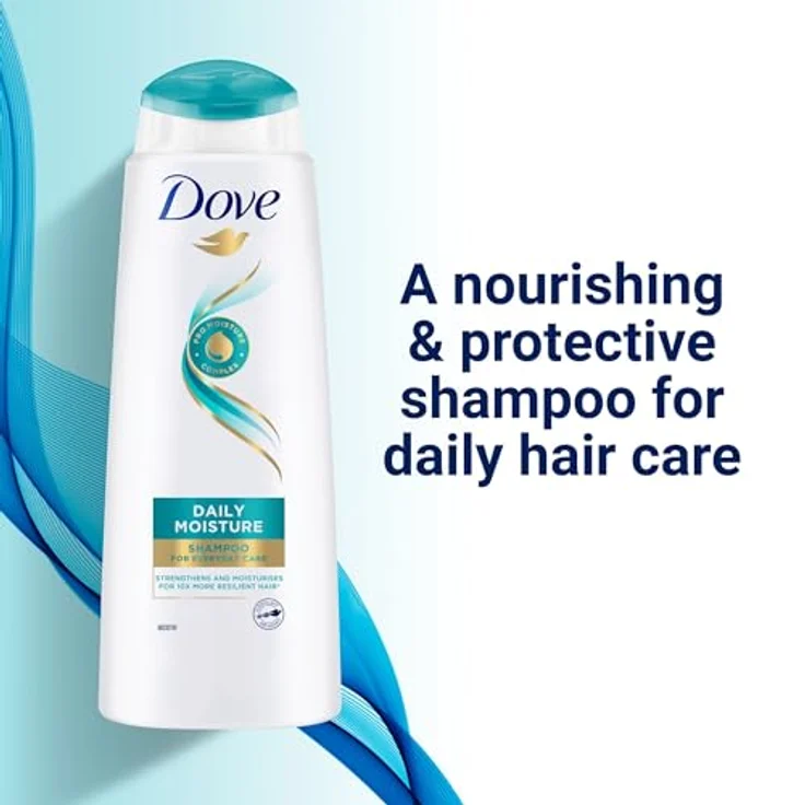 Dove Nutritive Solutions Daily Moisture Feuchtigkeitsspendendes Shampoo Für geschädigtes Haar 400 ml – Bild 6