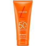 Lancaster Sun Beauty Body Milk SPF50, 100 ml - Schützt vor lichtbedingter Hautalterung, pflegt und repariert Hautschäden, langanhaltende Wirkung, einfache Anwendung, dermatologisch getestet