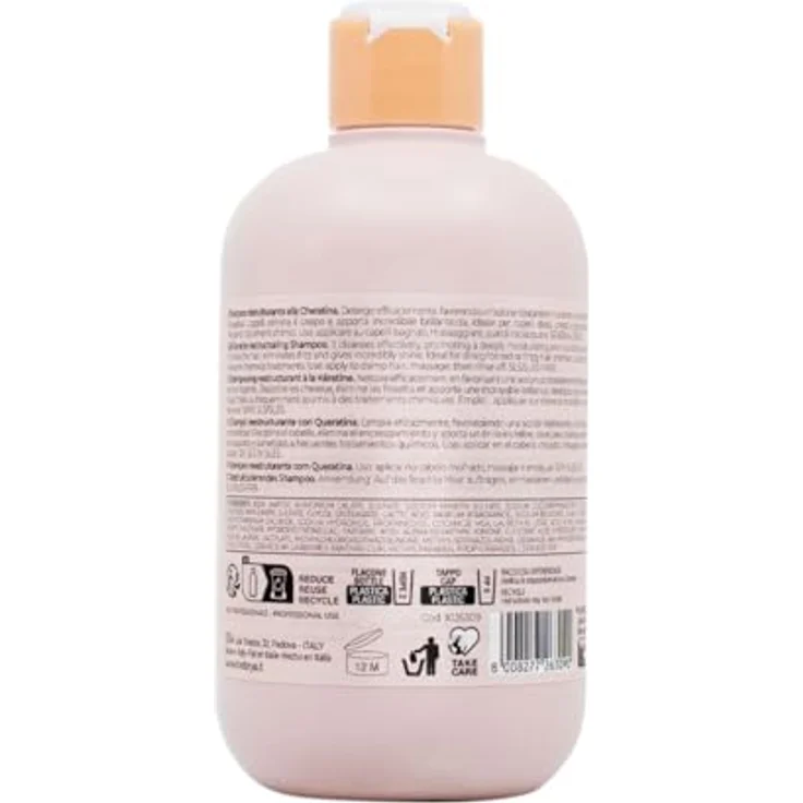 Inebrya Ice Cream Keratin Restructuring Shampoo - Shampoo Ristrutturante 300ml – Bild 3
