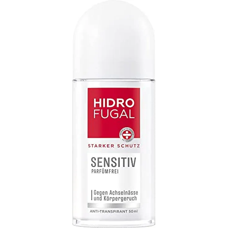 Hidrofugal Sensitiv Roll-on, Parfümfrei, 50 ml