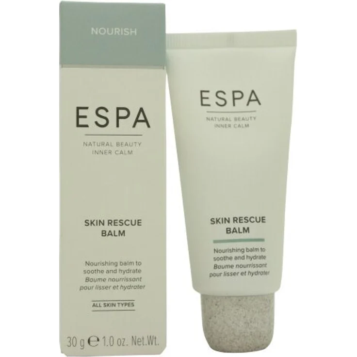 ESPA Skin Rescue Nährend Balsam für das Gesicht, 30 ml – Intensive Pflege für trockene Haut, schnell einziehende Textur