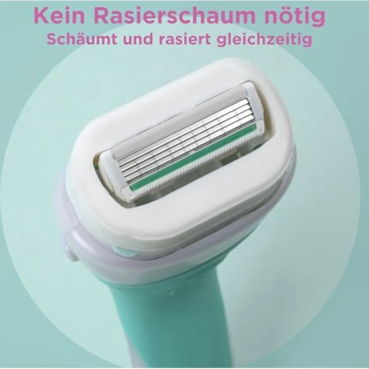Wilkinson Sword Intuition Sensitive Care Rasierklingen für Damen Rasierer, 6 Stück – Bild 4