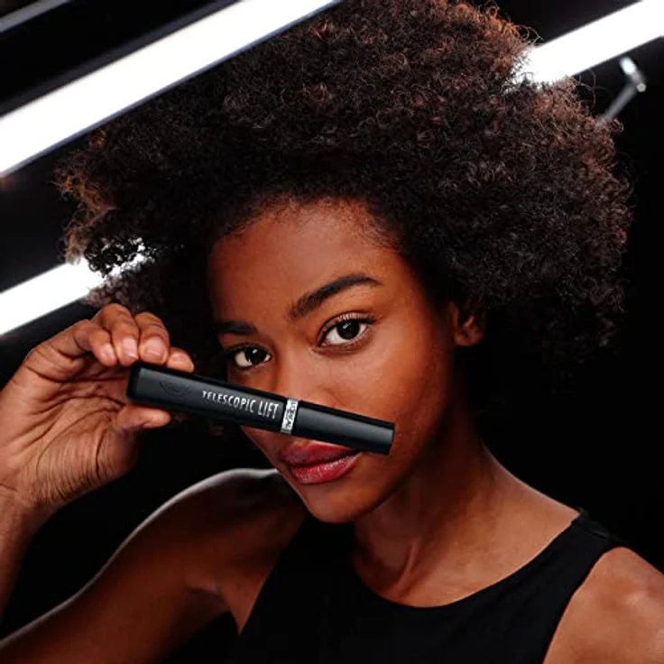 L'Oréal Paris Telescopic Lift Mascara, Wimperntusche mit Lifting-Effekt für verlängerte und geschwungene Wimpern, Black, 9 ml – Bild 6