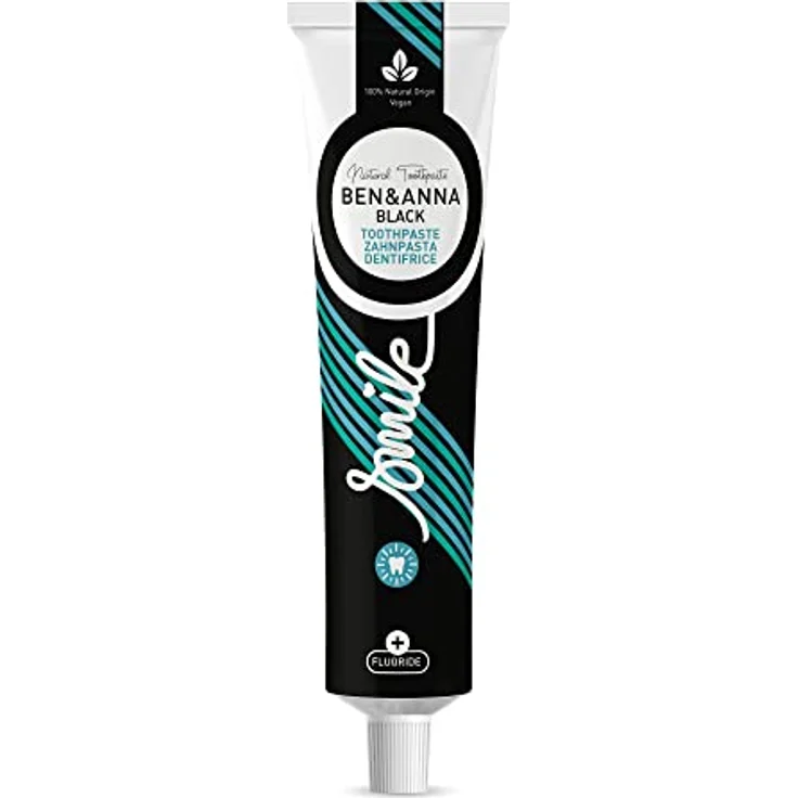 Ben & Anna natürliche Zahnpasta, Black, 75 ml (1er Pack) – Bild 2