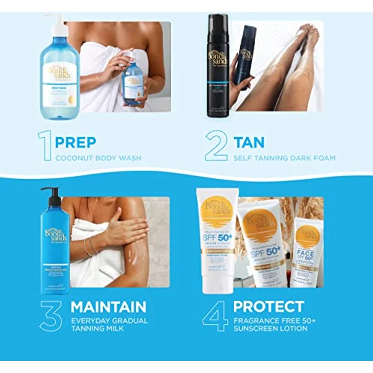 Bondi Sands Everyday Gradual Tanning Milk Körperfeuchtigkeitscreme – 100 ml – Bild 5