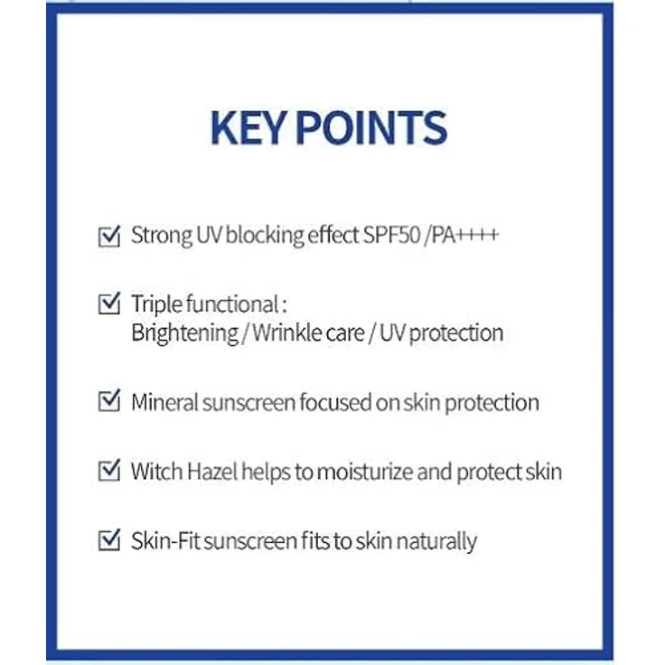 Benton Skin Fit Mineral, mineralisches Bräunungsfluid für das Gesicht mit SPF 50+, 50 ml, mineralischer UV-Schutz – Bild 5