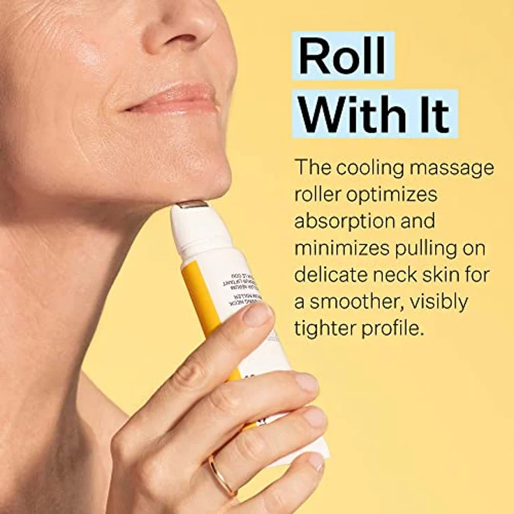StriVectin Tighten & Lift Tightening Neck Serum Roller, Liftingserum für Hals und Dekolleté, 50 ml, mit Anti-Aging Wirkung und feuchtigkeitsspendenden Inhaltsstoffen – Bild 9