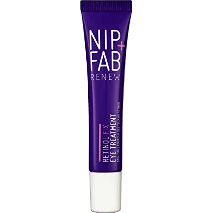 Nip+Fab Retinol Fix Augencreme 15 ml | Verkapseltes reines Retinol | Entschlackt, Strafft und Bekämpft dunkle Augenringe | Vitamin C | Hilft, Fältchen zu Glätten | Ceramide und Hyaluronsäure – Bild 1