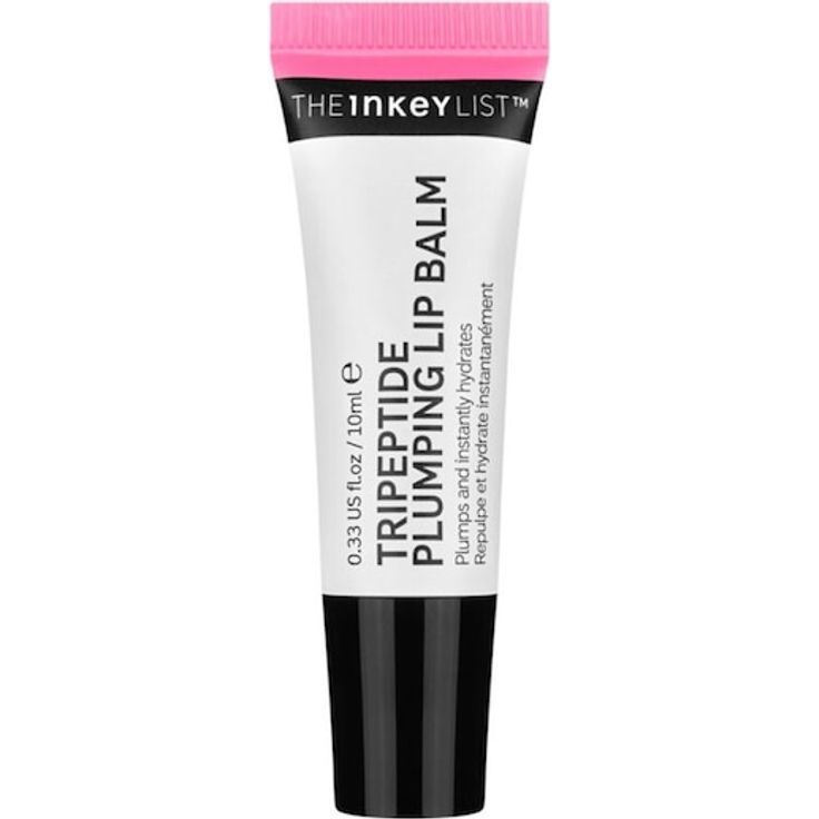 The INKEY List Tripeptide Lip Balm, Pflege-Lippenbalsam mit Volumen-Effekt und Feuchtigkeit, 10 ml