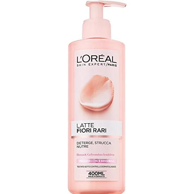 L'OREAL selten Milch trockenen / empfindlicher Hautreiniger Blumen 400 ml.