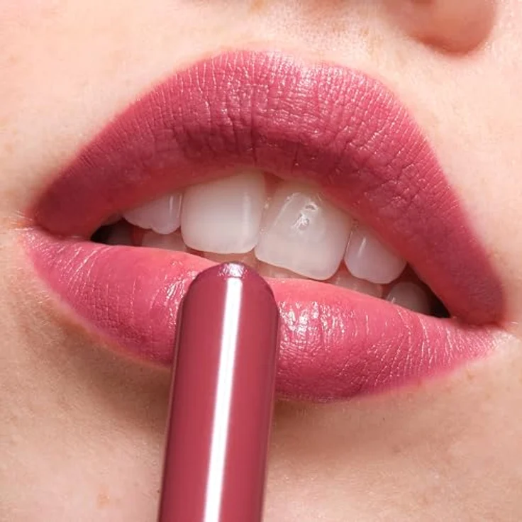3INA The Color Lip Glow, hydratisierender Lippenstift mit Glanz, Farbton 254 - Vintage Rose, 1.6 g – Bild 2
