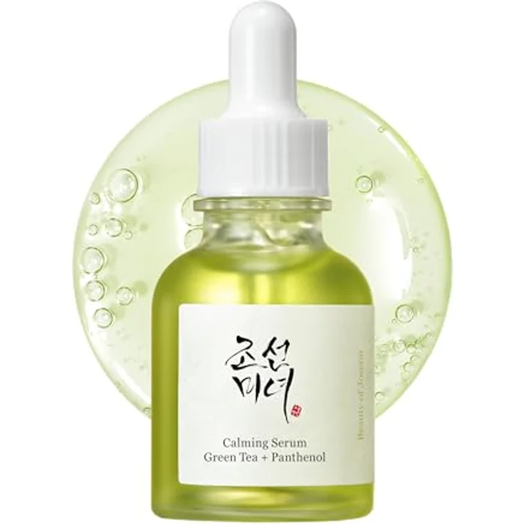 Beauty of Joseon Calming Serum Green Tea + Panthenol, Feuchtigkeitsserum für Damen, 30 ml - beruhigende Wirkung, verbessert die Hautelastizität und schützt die Hautbarriere – Bild 1