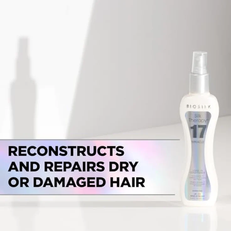 BioSilk Conditioner Spray Silk Therapy 17 Miracle Leave-in Conditioner 167 ml – Bild 3