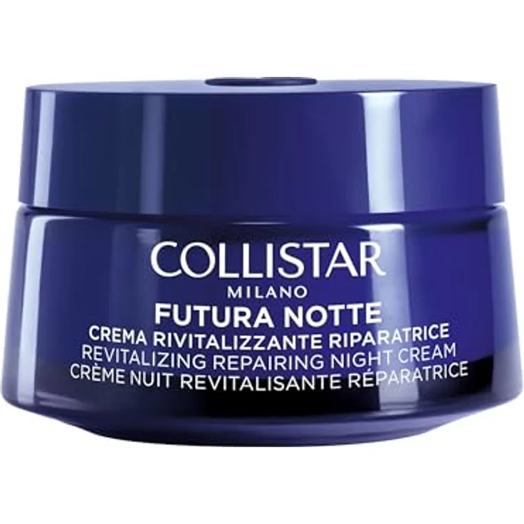 Collistar Futura revitalisierende Nachtcreme, regenerierende Gesichtscreme für reife Haut, aufhellend und nährend, ohne Silikon, dermatologisch getestet, 50 ml – Bild 1