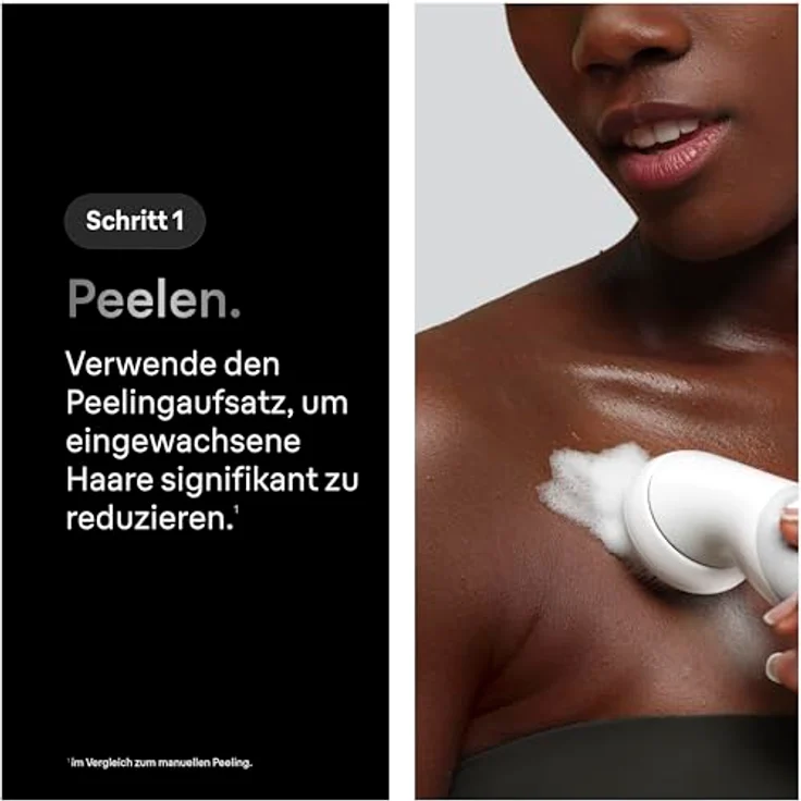 Braun Silk·épil 9 SkinSpa, Epilierer für Damen mit 40 Microgrip-Pinzetten, Nass- und Trockenanwendung, schwenkbarer Kopf, Farbe: Weiß – Bild 3