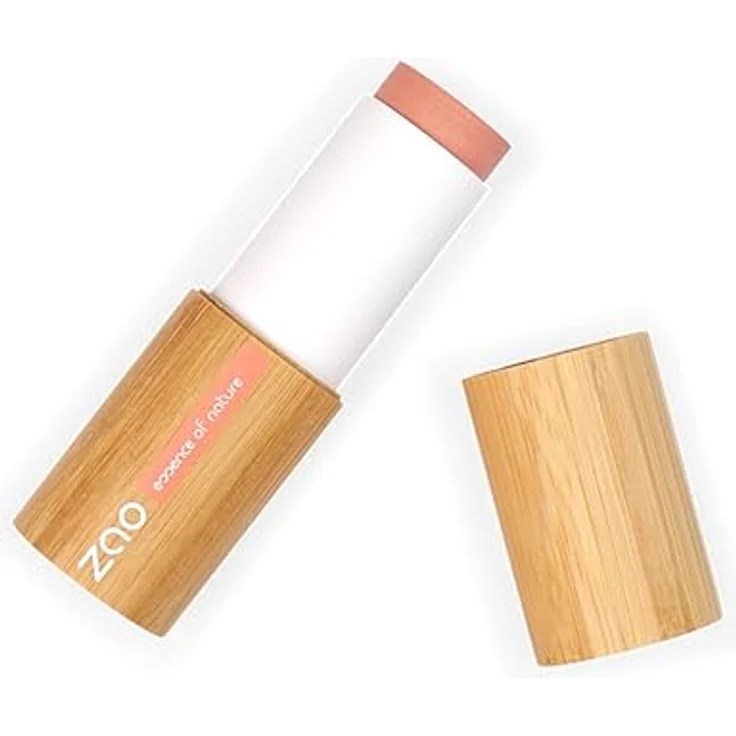 Zao Blush Stick Rouge & Highlighter, mittlere bis hohe Deckkraft mit Bio-Jojobaöl, 10 g – Bild 2
