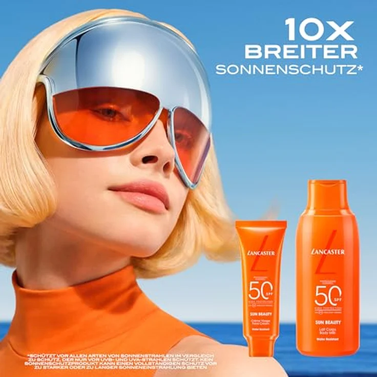 Lancaster Sun Beauty Body Dry Oil SPF50, 150 ml - Schutz vor lichtbedingter Hautalterung, umfassender Sonnenschutz – Bild 3