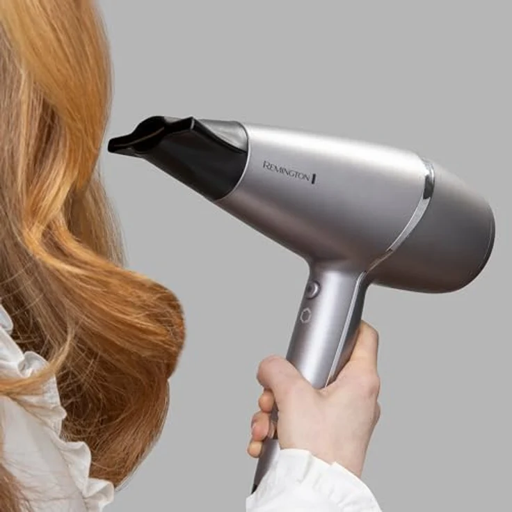 Remington AC9800 PROluxe You Haartrockner, 2400W, Kaltstufe, inkl. 3 Aufsätze Diffusor, grau – Bild 8