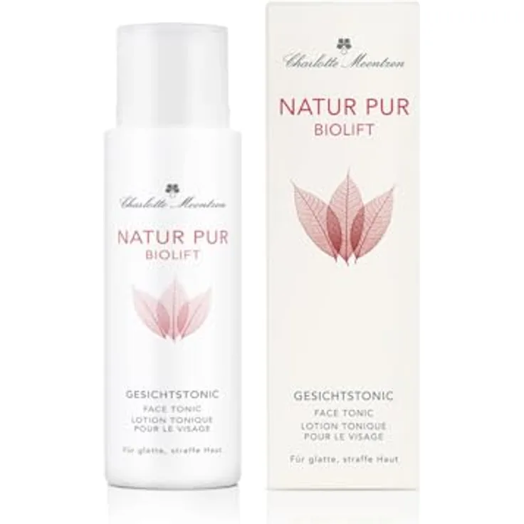 Charlotte Meentzen Natur Pur Biolift Gesichtstonic 125 ml, veganes Gesichtswasser - zertifizierte Naturkosmetik, frei von Mineralöl, Silikonen und PEG