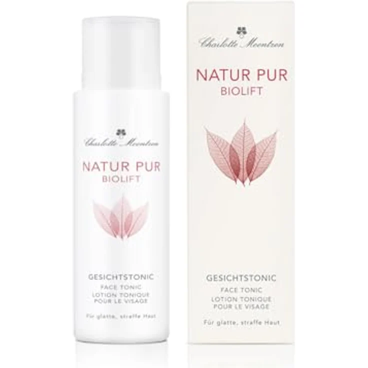 Charlotte Meentzen Natur Pur Biolift Gesichtstonic 125 ml, veganes Gesichtswasser - zertifizierte Naturkosmetik, frei von Mineralöl, Silikonen und PEG