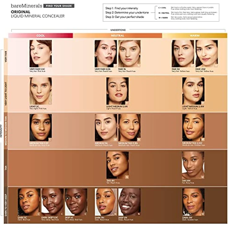 bareMinerals Liquid Mineral Concealer, veganer Concealer mit mittlerer Deckkraft, 6 ml – Bild 7
