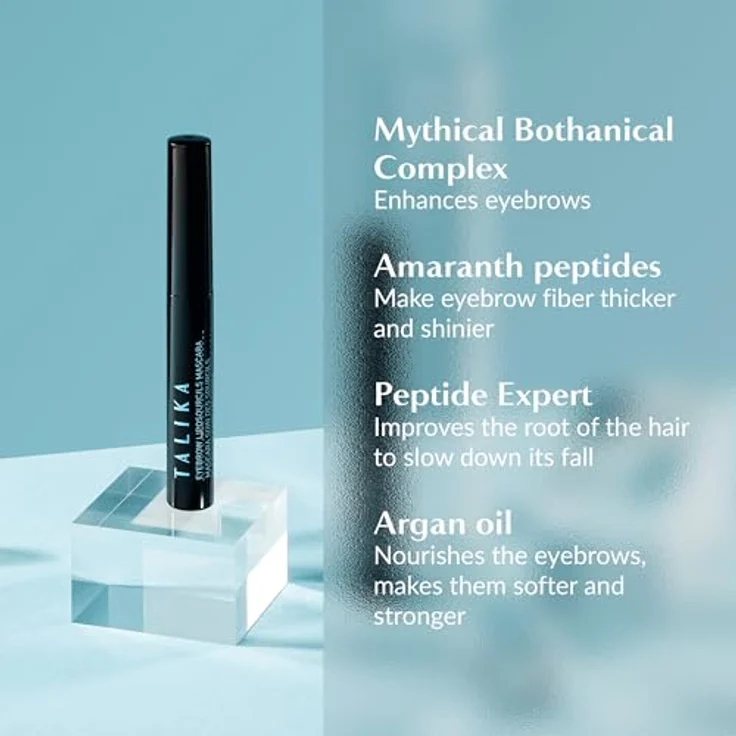 Talika Augenbrauen-Liposourcils Wimperntusche Mascara 5 ml, kastanienbraun, wachstumsförderndes Serum mit Volumeneffekt – Bild 5