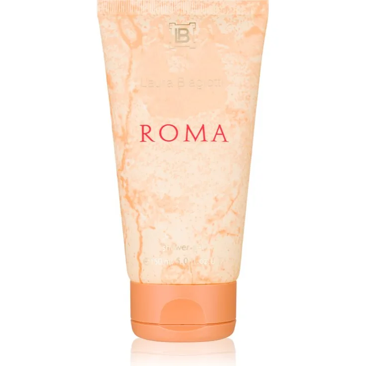 Laura Biagiotti Roma for her Duschgel, 150 ml, parfümiert, für Damen, reinigende und vitalisierende Eigenschaften