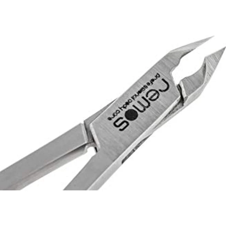 REMOS Hautzange in Scherenform, 4 mm Schneide aus rostfreiem Edelstahl, 8 cm - Präzise Nagelhautpflege für Fuß- und Fingernägel – Bild 3
