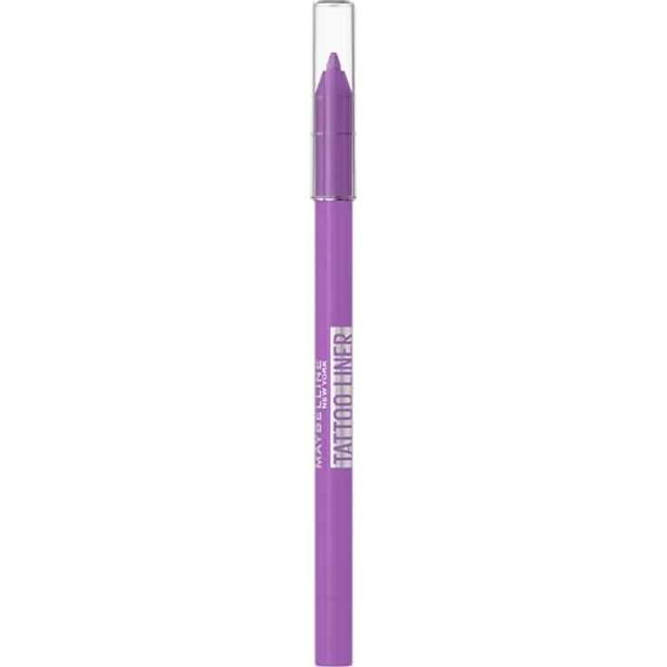 MAYBELLINE NEW YORK Tattoo Liner Gel Pencil, Eyeliner in Purple Pop, 1,3 g, wasserfest und langanhaltend