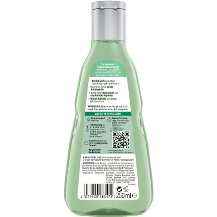 Guhl Kopfhaut Sensitiv Shampoo - Inhalt: 250 ml - Haartyp: alle – Bild 2