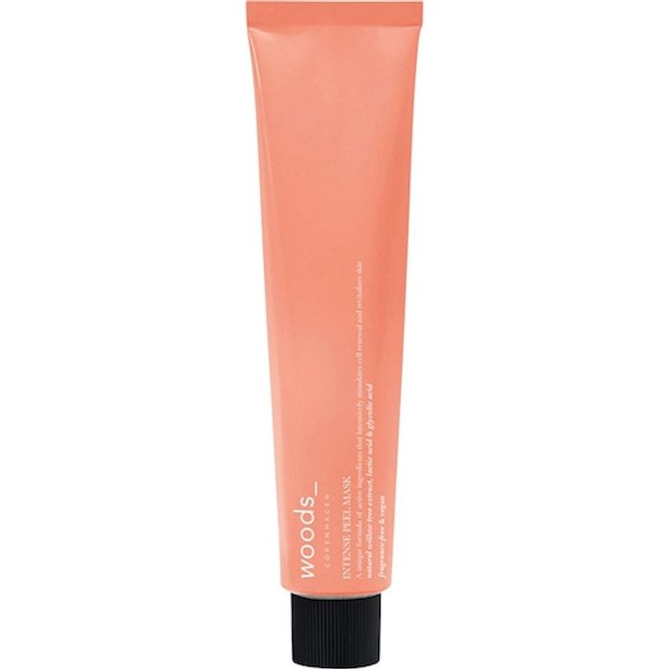 Woods Copenhagen Reinigung Intense Peel Mask, straffende Gel-Gesichtsmaske mit Glykolsäure und Milchsäure, 75 ml