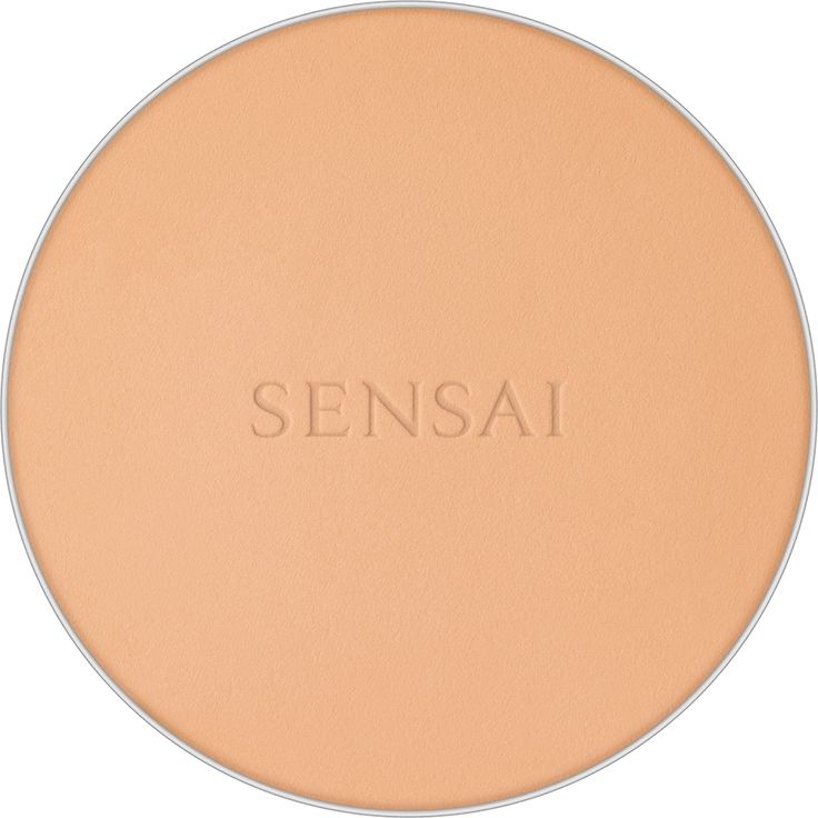 SENSAI TOTAL FINISH Foundation, cremige Puder-Foundation mit feuchtigkeitsbindenden Eigenschaften, 11 g, Warm Beige