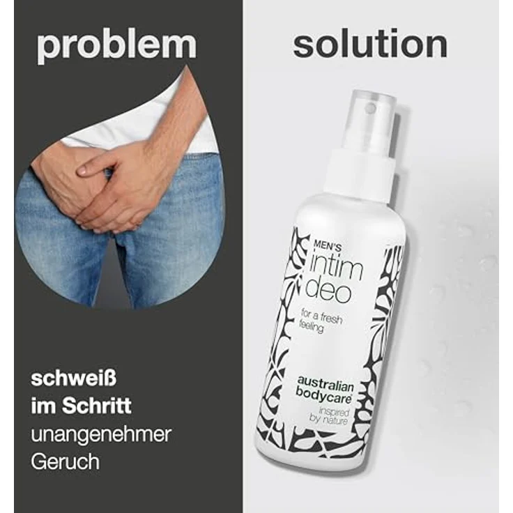 Australian Bodycare Intim-Deo für Männer, gegen Schweiß und Geruch im Intimbereich, sorgt für tägliche Frische und Trockenheit – Bild 2