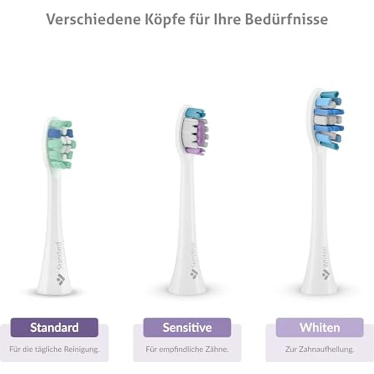 TrueLife SonicBrush Clean30 Duo Schallzahnbürste für Damen, 2er Pack, weiß – Bild 9
