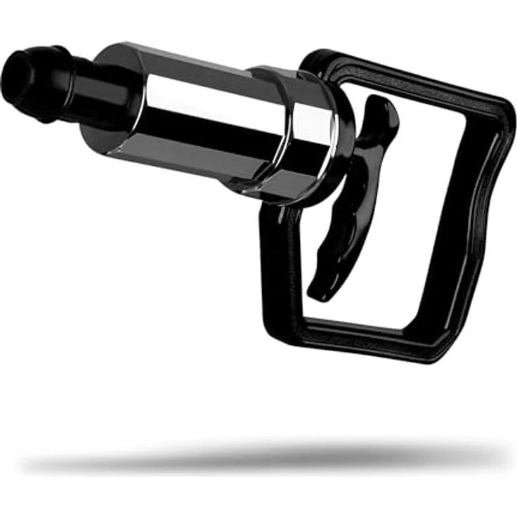 pulox Vakuum-Massager Vakuum-Pumpe, ergonomisch mit rutschfester Gummispitze, Ersatzteil für Schröpfgläser-Koffer-Set