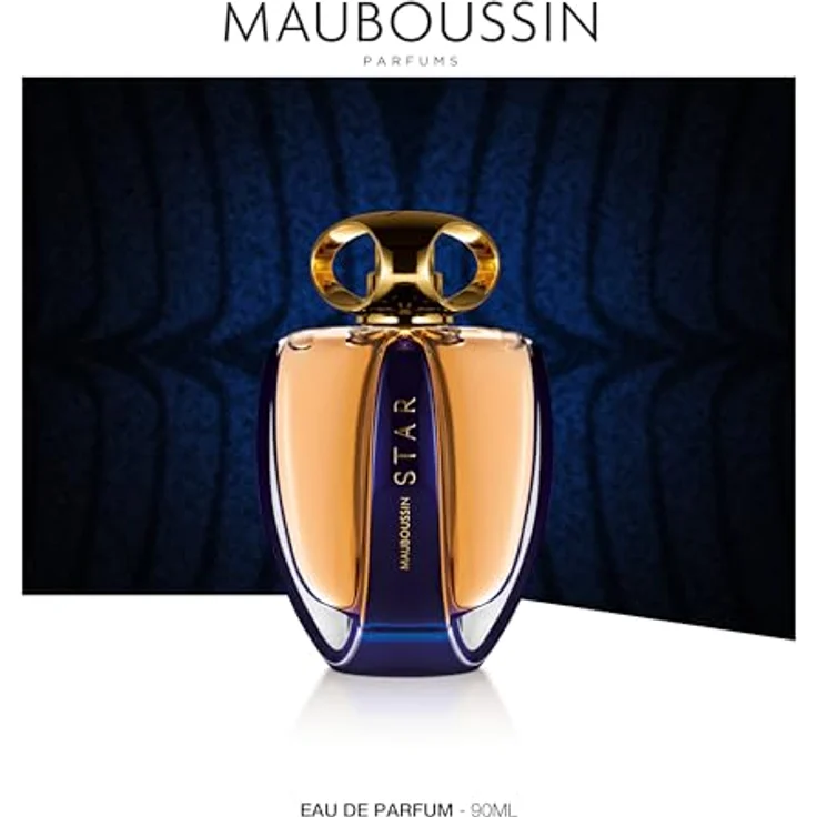 Mauboussin - Star 90 ml – Eau de Parfum Damen – Holzig & Amber - Königsblau & Gold – Bild 3