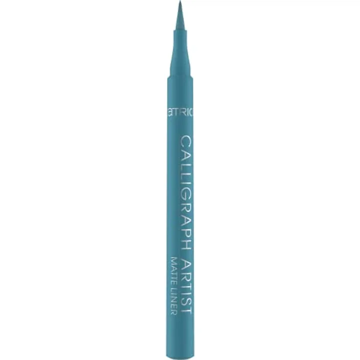 Catrice Calligraph Artist Matte Liner, Eyeliner, Nr. 030, Grün, sofortiges Ergebnis, farbintensiv, matt, vegan, ohne Mikroplastikpartikel, Nanopartikel frei, ohne Parfüm, 1er Pack (1.1ml)