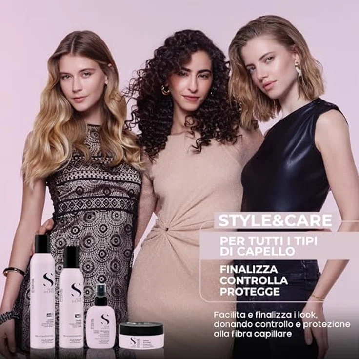 Alfaparf Milano Semi di Lino Style&Care Original Hairspray, starker Haarlack mit hohem Glanz, für alle Haartypen, 300 ml – Bild 7