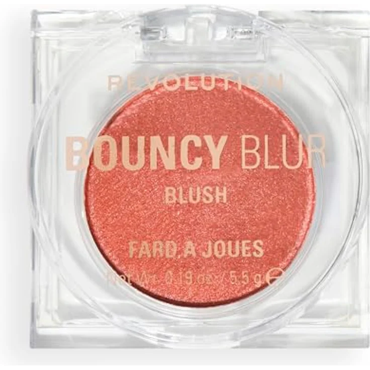 Revolution Bouncy Blur Blush, Rouge mit federleichter Textur für einen natürlichen Teint, 5,5 g – Bild 1